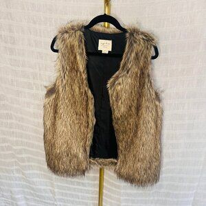 Evy's Tree Ivy Faux Fur Vest